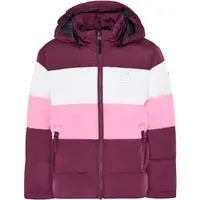 LEGO&reg; kidswear LWJIPE 705 JACKET Dievčenská zimná bunda, vínová, veľkosť