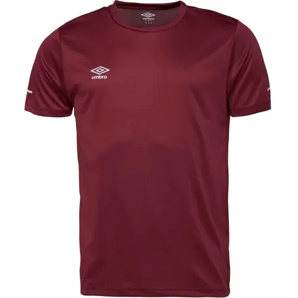 Umbro TRAINING JERSEY Pánske športové tričko, vínová, veľkosť