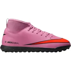 Nike JR MERCURIAL SUPERFLY 10 CLUB TF Detské turfy, ružová, veľkosť 34