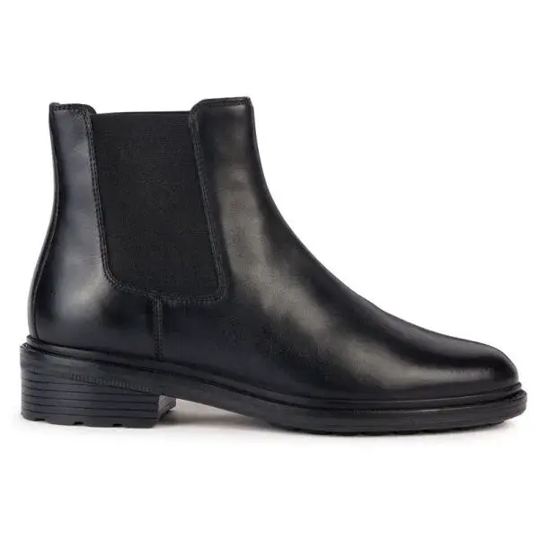 Geox WALK PLEASURE Dámska členková obuv, čierna, veľkosť