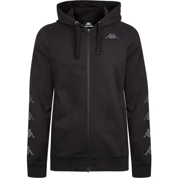 Kappa GEGOJAS Pánska mikina, čierna, veľkosť