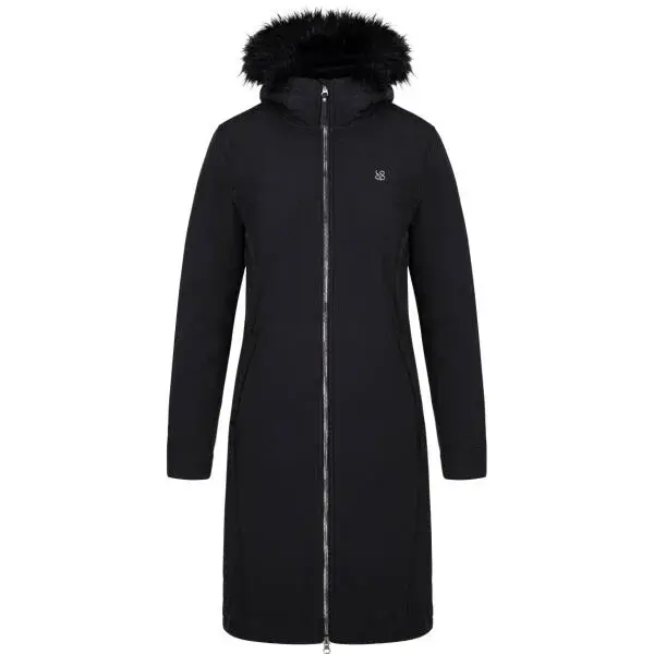 LOAP LUNELLA Dámsky softshellový kabát, čierna, veľkosť