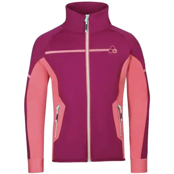 PROGRESS COOLIO JKT Detská softshellová bunda, fialová, veľkosť 164-170