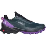 Salomon CROSS OVER GTX W Dámska turistická obuv, tmavo zelená, veľkosť 38