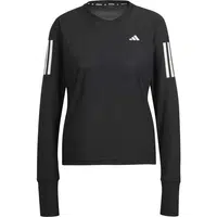 adidas OWN THE RUN LONG SLEEVE Dámske bežecké tričko, čierna, veľkosť