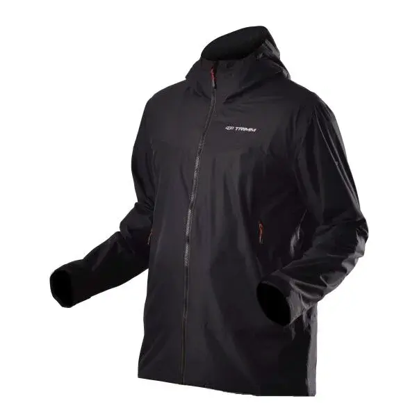 TRIMM FOXTER Pánska outdoorová bunda, čierna, veľkosť