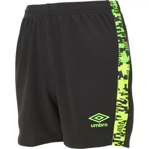 Umbro FORMATION KNIT SHORT - JNR Detské športové kraťasy, čierna, veľkosť
