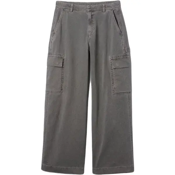 GAP BAGGY CARGO Dámske nohavice, tmavo sivá, veľkosť