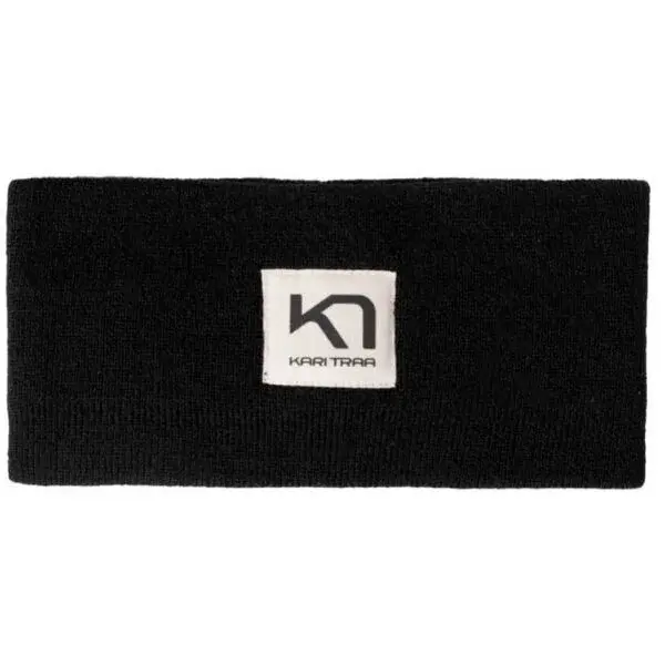 KARI TRAA ROTHE Dámska čelenka, čierna, veľkosť UNI