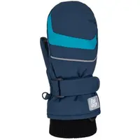 LOAP RUTI Detské palčiaky, modrá, veľkosť 8Y