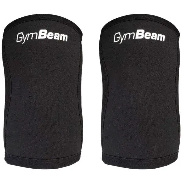 GymBeam CONQUER Neoprénová bandáž na lakeť, čierna, veľkosť