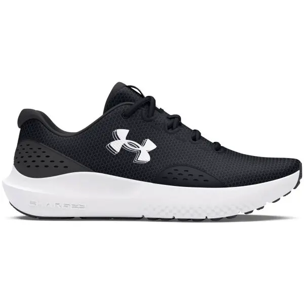 Under Armour CHARGED SURGE 4 Pánska bežecká obuv, čierna, veľkosť 46