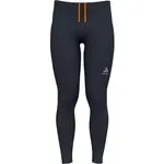 Odlo M ESSENTIAL WARM TIGHTS Pánske bežecké nohavice, tmavo modrá, veľkosť
