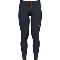 Odlo M ESSENTIAL WARM TIGHTS Pánske bežecké nohavice, tmavo modrá, veľkosť