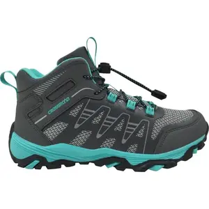 Crossroad DUSTY MID Juniorská treková obuv, sivá, veľkosť