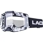 Laceto RIFT Detské cyklistické okuliare na freeride a downhill, biela, veľkosť