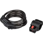 Arcore AZ-2 Zámok na bicykel, čierna, veľkosť