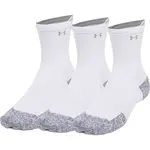 Under Armour RUN CUSHION 3PK Ponožky, biela, veľkosť