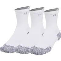 Under Armour RUN CUSHION 3PK Ponožky, biela, veľkosť