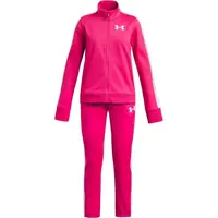 Under Armour EM KNIT TRACK SUIT Dievčenská športová súprava, ružová, veľkosť