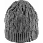 Finmark WINTER HAT Zimná pletená čiapka, tmavo sivá, veľkosť UNI