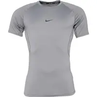 Nike M NP DF TIGHT TOP SS Pánske tréningové tričko, sivá, veľkosť XXL