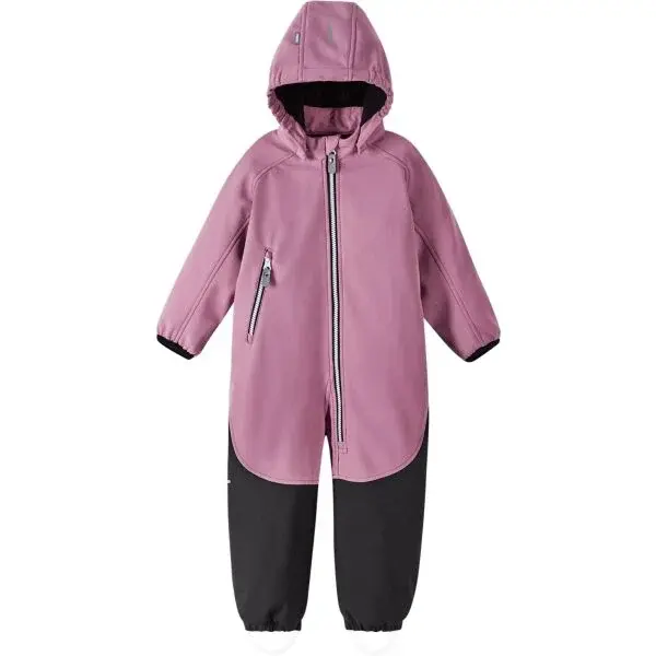 REIMA MJOSA Detský softshellový overal, ružová, veľkosť