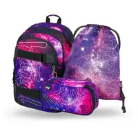 BAAGL 3 SET SKATE GALAXY Školský set, mix, veľkosť