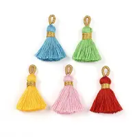 Polycotton(Polyester Cotton) Tassel Pendant Decorations