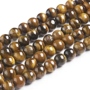 Natural Tiger Eye Beads Strands