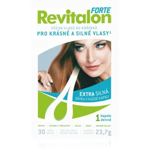 Revitalon Forte kapsuly pre zdravé a krásne vlasy 30 cps
