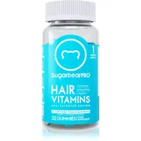 SugarbearPRO® Hair Vitamins gumové medvedíky na spevnenie pokožky a pre krásne vlasy príchuť Berry 138 g