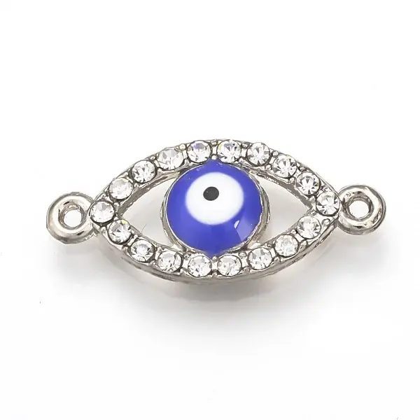 Alloy Rhinestone Links connectors