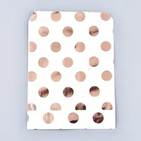 Polka Dot Pattern Eco-Friendly Kraft Paper Bags