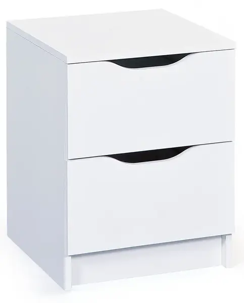 Komoda 2 zásuvky petrus - bílá