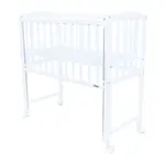 NEW BABY MATEO 90 x 40 CM Dětská přístavná postýlka, bílá, velikost