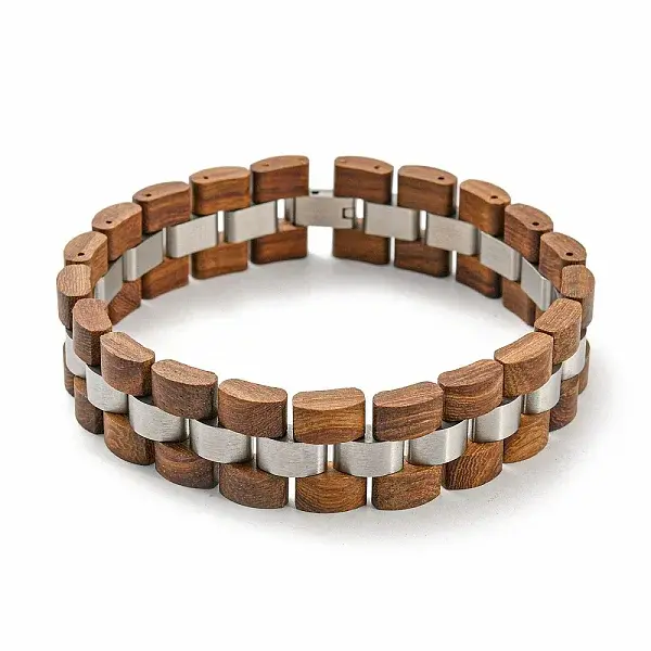 Wooden Watch Band Bracelets for Women Men