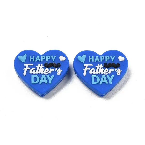 Father's Day Silicone Beads