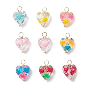 Handmade Glass Enamel Pendants