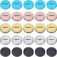 Tinplate Coin Slot Bank Lids