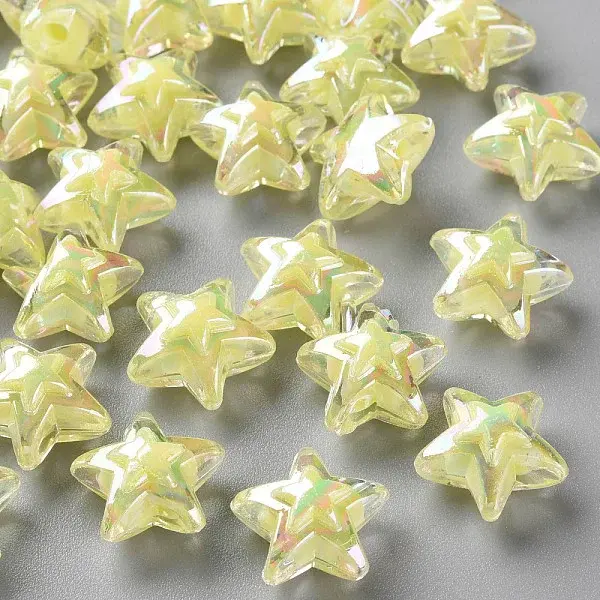 Transparent Acrylic Beads