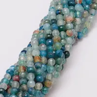 Natural Agate Bead Strands
