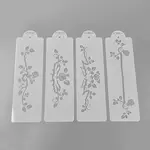 Plastic Flower Spray Stencils