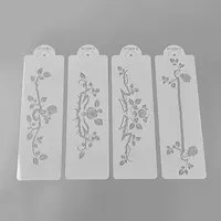 Plastic Flower Spray Stencils