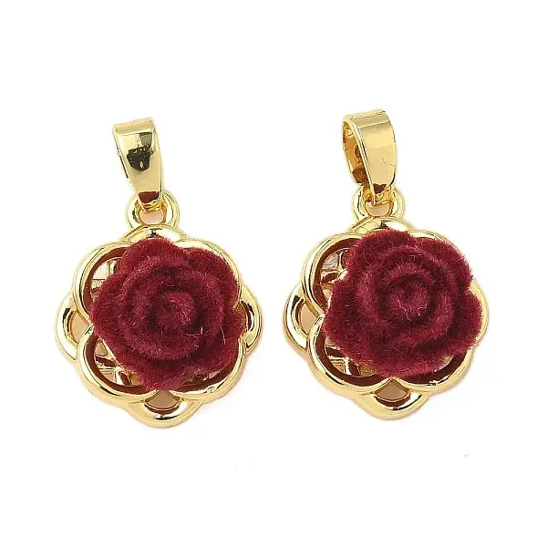 Brass Resin Pendants