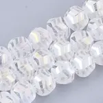 Electroplate Glass Beads Strands