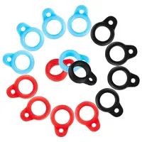 66Pcs 3 Colors Silicone Pendant