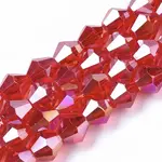 Electroplate Glass Beads Strands