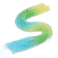 Transparent Glass Beads Strands