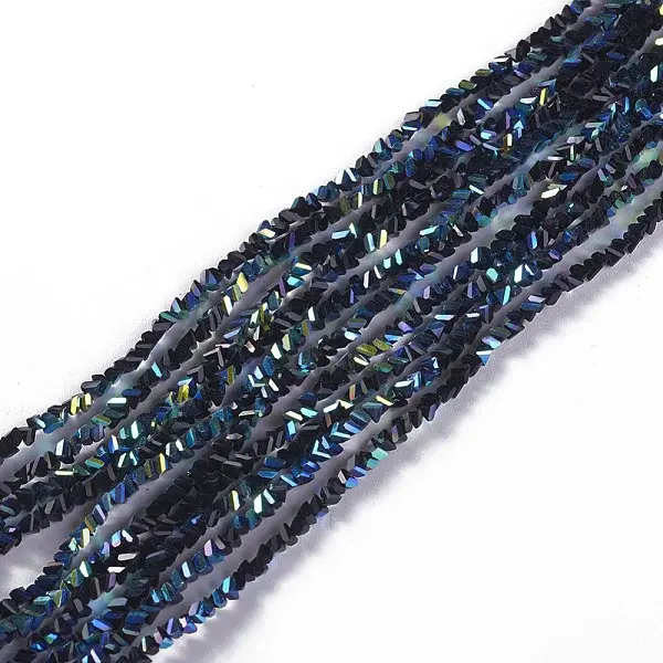 Electroplate Glass Beads Strands